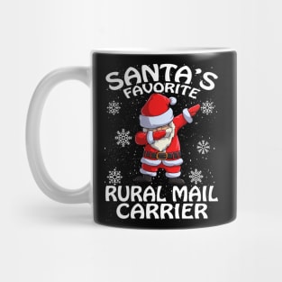 Santas Favorite Rural Mail Carrier Christmas Mug